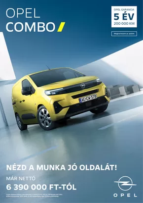 Opel katalógus | Új Opel Combo | 2025-03-25T00:00:00.000Z - 2026-03-25T00:00:00.000Z