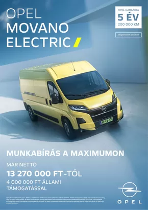 Opel katalógus | Opel Movano Electric | 2025-03-25T00:00:00.000Z - 2026-03-25T00:00:00.000Z