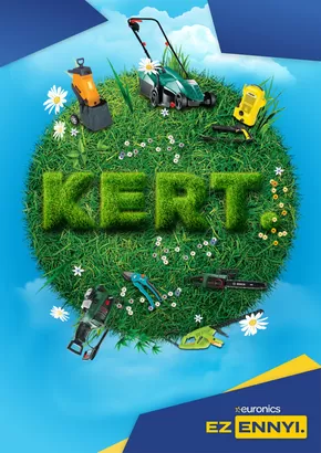 Euronics katalógus, Debrecen | Kert katalógus | 2025-02-21T00:00:00.000Z - 2025-04-21T00:00:00.000Z