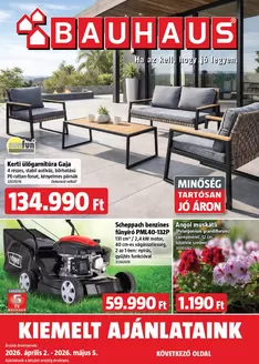 Bauhaus katalógus, Hódmezővásárhely | april | 2026-04-02T00:00:00.000Z - 2026-05-05T00:00:00.000Z