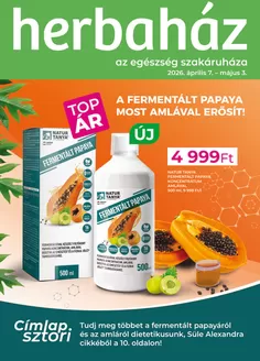 Herbaház katalógus, Debrecen | Herbaház akciós | 2026-04-07T00:00:00.000Z - 2026-05-03T00:00:00.000Z