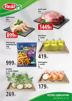 Real katalógus, Isaszeg | Bevásárló hétvége Kisalföld | 2026-04-16T00:00:00.000Z - 2026-04-19T00:00:00.000Z