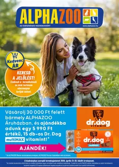 Alpha Zoo katalógus, Miskolc | Alpha Zoo akciós | 2026-04-13T00:00:00.000Z - 2026-04-30T00:00:00.000Z