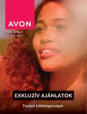 AVON katalógus | A legjobb akcióink | 2025-04-01T00:00:00.000Z - 2025-04-30T00:00:00.000Z