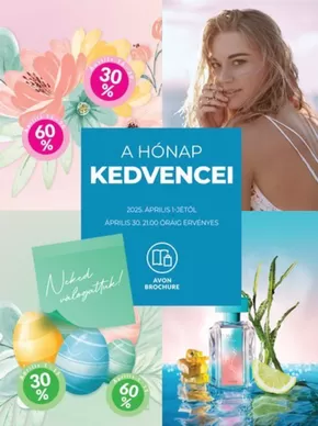 AVON katalógus | Aktuális akciók és ajánlatok | 2025-04-01T00:00:00.000Z - 2025-04-30T00:00:00.000Z