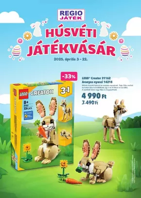 Regio Jatek katalógus | Húsvéti játékvásár | 2025-04-03T00:00:00.000Z - 2025-04-22T00:00:00.000Z