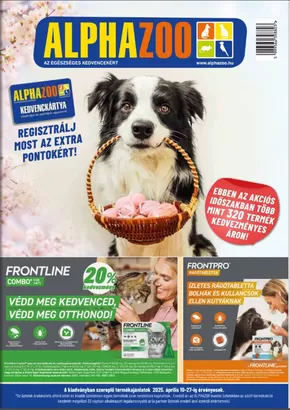 Alpha Zoo katalógus, Szeged | Regisztrála most az extra pontokenti | 2025-04-11T00:00:00.000Z - 2025-04-27T00:00:00.000Z