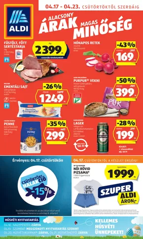 Aldi katalógus, Szeged | Következő heti ALDI akciós újság | 2025-04-17T00:00:00.000Z - 2025-04-23T00:00:00.000Z