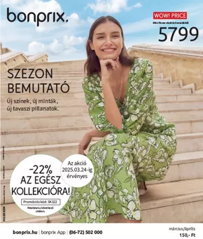 Bonprix katalógus, Csongrád | SZEZON BEMUTATÓ | 2025-04-15T00:00:00.000Z - 2025-05-12T00:00:00.000Z