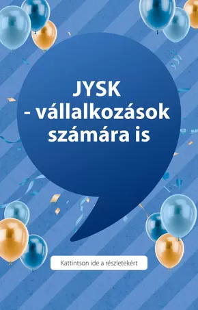 JYSK katalógus | Aktuális ajánlataink | 2025-04-16T00:00:00.000Z - 2025-04-30T00:00:00.000Z