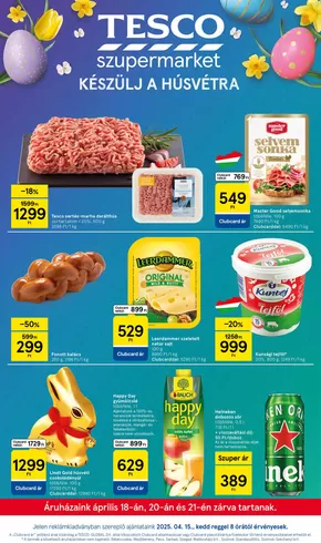 Tesco katalógus, Szeged | KÉSZÜLJ A HÚSVÉTRA - hipermarket - szupermarket  | 2025-04-17T00:00:00.000Z - 2025-04-21T00:00:00.000Z