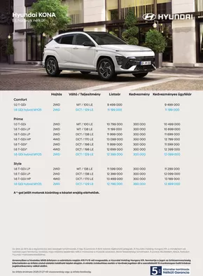 Hyundai katalógus, Szolnok | Hyundai KONA akciós | 2025-04-18T00:00:00.000Z - 2026-04-18T00:00:00.000Z