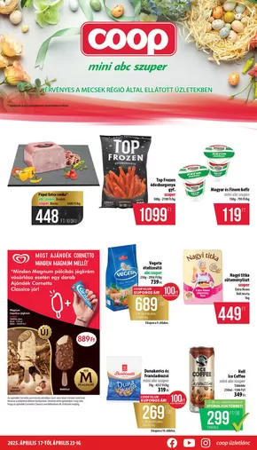 Coop katalógus, Budaörs | Coop regionális szórólap április 3. hét - Mecsek | 2025-04-17T00:00:00.000Z - 2025-04-23T00:00:00.000Z