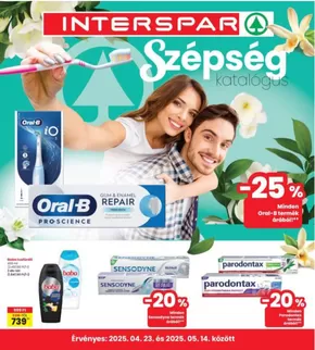 Interspar katalógus | Csúcsajánlatok és kedvezmények | 2025-04-23T00:00:00.000Z - 2025-05-14T00:00:00.000Z