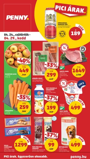 Penny Market katalógus, Kistelek | Új ajánlatok felfedezésre | 2025-04-24T00:00:00.000Z - 2025-04-29T00:00:00.000Z