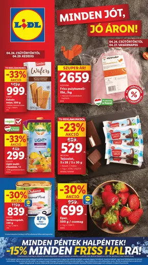 Lidl katalógus, Balmazújváros | Akciós újság – 17. hét | 2025-04-24T00:00:00.000Z - 2025-04-29T00:00:00.000Z