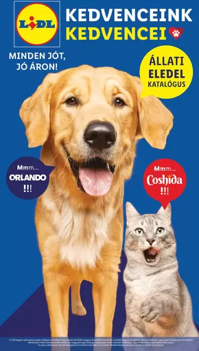 Lidl katalógus | Állateledel-katalógus | 2025-04-24T00:00:00.000Z - 2025-10-31T00:00:00.000Z