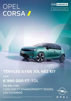 Opel katalógus, Budakalász | Opel Corsa | 2025-04-20T00:00:00.000Z - 2026-04-20T00:00:00.000Z