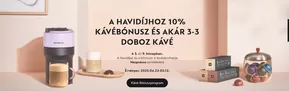 A havidíjhoz 10% kávébónusz és akár 3-3 doboz kávé