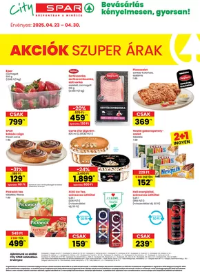 Spar katalógus, Kecskemét | Egyéb | 2025-04-23T00:00:00.000Z - 2025-04-30T00:00:00.000Z