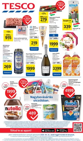 Tesco katalógus, Szigetvár | Tesco akciós | 2025-04-22T00:00:00.000Z - 2025-04-29T00:00:00.000Z