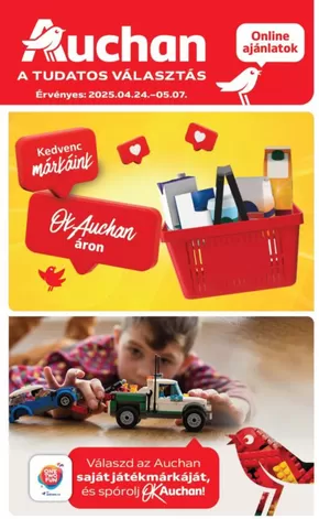 Auchan katalógus | Aktuális akciók és ajánlatok | 2025-04-22T00:00:00.000Z - 2025-05-07T00:00:00.000Z