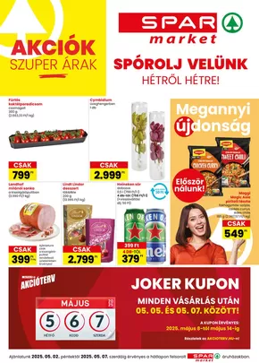 Spar katalógus, Kalocsa | A legjobb ajánlataink Önnek | 2025-05-02T00:00:00.000Z - 2025-05-07T00:00:00.000Z
