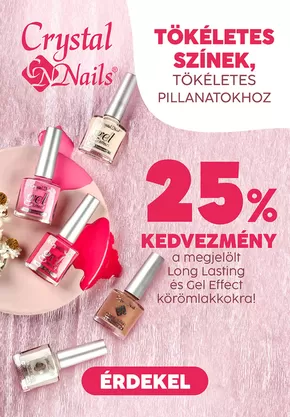 Crystal Nails katalógus, Kiskunfélegyháza | Crystal Nails akciós | 2025-04-28T00:00:00.000Z - 2025-05-12T00:00:00.000Z