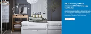 IKEA katalógus | 20% kedvezmény az ÅFJÄLL matracokra BRIMNES kanapéágy vásárlásakor | 2025-04-28T00:00:00.000Z - 2025-04-30T00:00:00.000Z