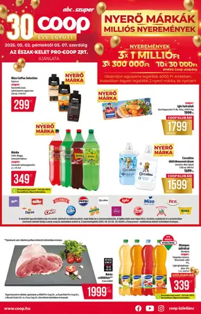 Coop katalógus, Salgótarján | Aktuális akciók és ajánlatok | 2025-05-02T00:00:00.000Z - 2025-05-07T00:00:00.000Z