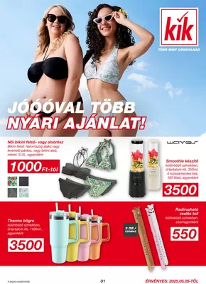 Kik katalógus, Budapest | Kik akciós | 2025-05-02T00:00:00.000Z - 2025-05-16T00:00:00.000Z