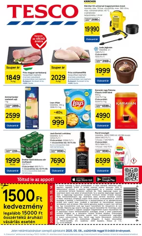 Tesco katalógus, Dunakeszi | Vonzó különleges ajánlatok mindenki számára | 2025-05-08T00:00:00.000Z - 2025-05-14T00:00:00.000Z