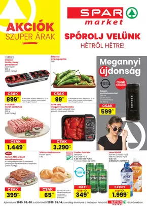 Spar katalógus, Budapest | Csúcsajánlatok a takarékosoknak | 2025-05-08T00:00:00.000Z - 2025-05-14T00:00:00.000Z