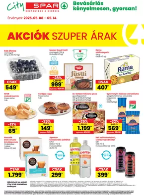 Spar katalógus, Budapest | Nagyszerű ajánlat a kedvezményvadászoknak | 2025-05-08T00:00:00.000Z - 2025-05-14T00:00:00.000Z