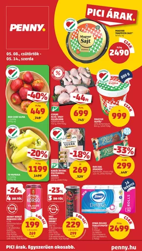 Penny Market katalógus | Vonzó különleges ajánlatok mindenki számára | 2025-05-08T00:00:00.000Z - 2025-05-14T00:00:00.000Z