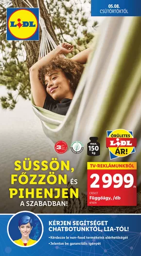 Lidl katalógus, Budapest | Nonfood kínálatunk - 19. hét | 2025-05-08T00:00:00.000Z - 2025-05-14T00:00:00.000Z