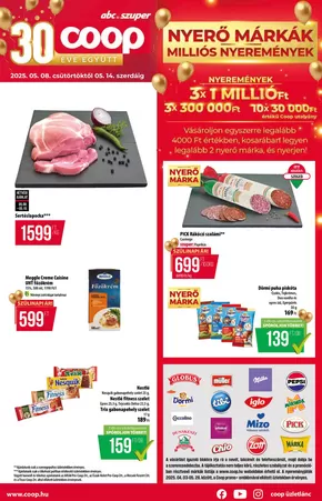 Coop katalógus | Coop országos szórólap május 2. hét - Abc-Szuper | 2025-05-08T00:00:00.000Z - 2025-05-14T00:00:00.000Z