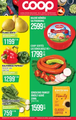 Coop katalógus | Coop akciós | 2025-05-08T00:00:00.000Z - 2025-05-14T00:00:00.000Z