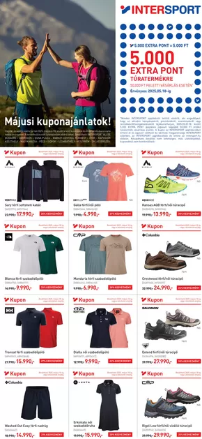 Intersport katalógus | KUPONLAP | 2025-05-06T00:00:00.000Z - 2025-05-18T00:00:00.000Z
