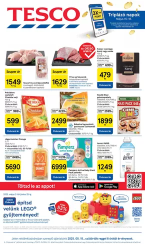 Tesco katalógus, Jászberény | Csúcsajánlatok minden kedvezményvadásznak | 2025-05-15T00:00:00.000Z - 2025-05-21T00:00:00.000Z