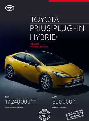 Toyota katalógus | arlista prius plug in | 2025-05-09T00:00:00.000Z - 2026-05-09T00:00:00.000Z