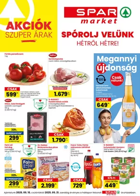 Spar katalógus, Harkány | Aktuális különleges akciók | 2025-05-15T00:00:00.000Z - 2025-05-21T00:00:00.000Z