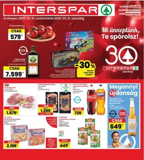 Interspar katalógus | A legjobb akcióink | 2025-05-15T00:00:00.000Z - 2025-05-21T00:00:00.000Z