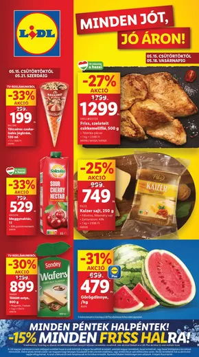 Lidl katalógus | Akciós újság – 20. hét | 2025-05-15T00:00:00.000Z - 2025-05-21T00:00:00.000Z