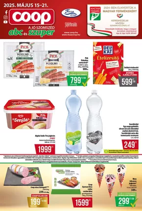 Coop katalógus, Szolnok | Csúcsajánlatok a takarékosoknak | 2025-05-14T00:00:00.000Z - 2025-05-21T00:00:00.000Z