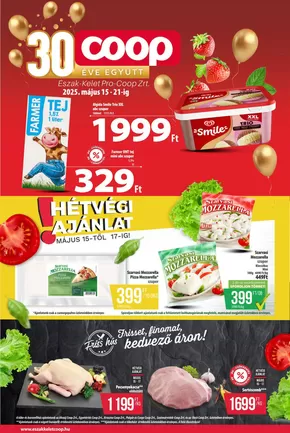 Coop katalógus | Coop regionális szórólap május 3. hét - Észak-Kelet | 2025-05-14T00:00:00.000Z - 2025-05-21T00:00:00.000Z
