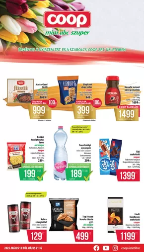 Coop katalógus | Vonzó különleges ajánlatok mindenki számára | 2025-05-14T00:00:00.000Z - 2025-05-21T00:00:00.000Z