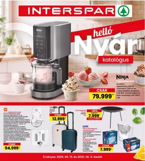 Interspar katalógus, Pécs | Csúcsajánlatok és kedvezmények | 2025-05-15T00:00:00.000Z - 2025-06-11T00:00:00.000Z