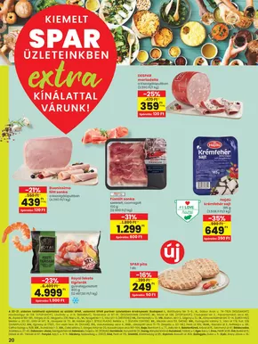 Spar katalógus, Tatabánya | Csúcsajánlatok és kedvezmények | 2025-05-22T00:00:00.000Z - 2025-05-28T00:00:00.000Z