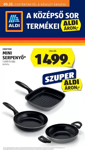 Aldi katalógus, Budapest | Csúcsajánlatok minden ügyfélnek | 2025-05-18T00:00:00.000Z - 2025-05-22T00:00:00.000Z